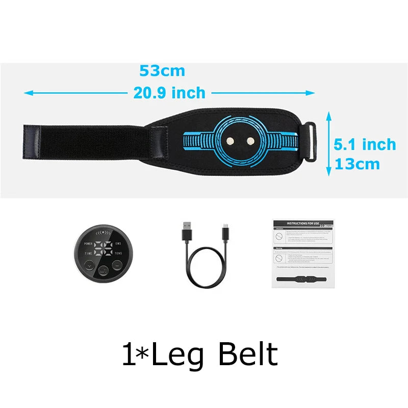 Abdominal Toning Belt EMS Muscle Stimulator Toner Waist Body Slimming Shaping Waist Arm Leg Massage Lose Weight Home Fitness