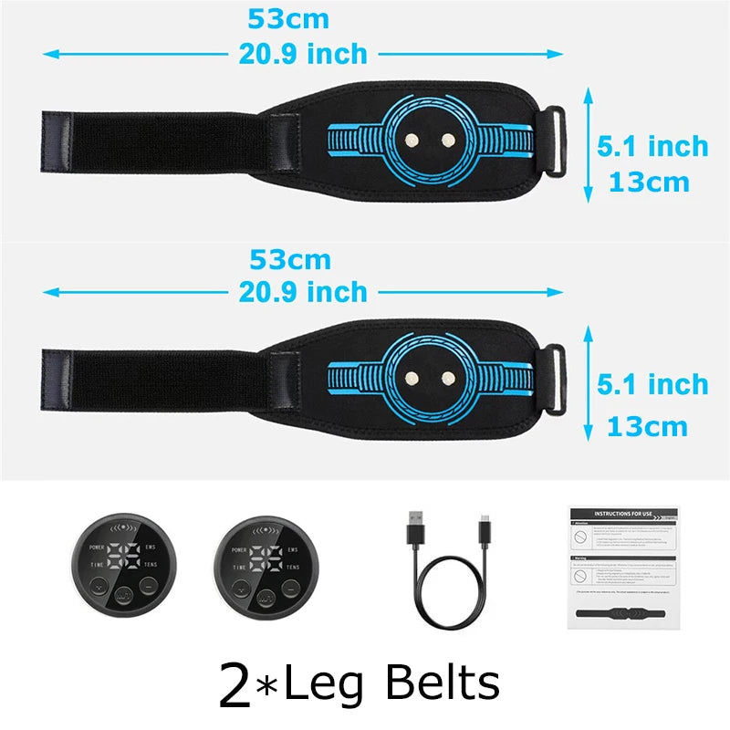 Abdominal Toning Belt EMS Muscle Stimulator Toner Waist Body Slimming Shaping Waist Arm Leg Massage Lose Weight Home Fitness