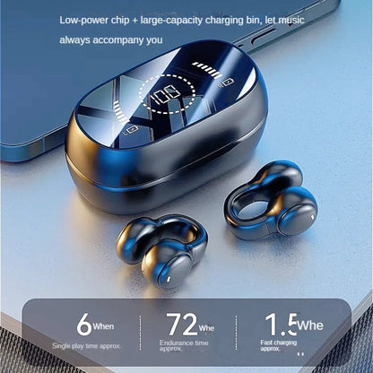 Auriculares Inalámbricos de Conducción Ósea Bluetooth 5.3 – AURICULARES DE GANCHO 5.3
