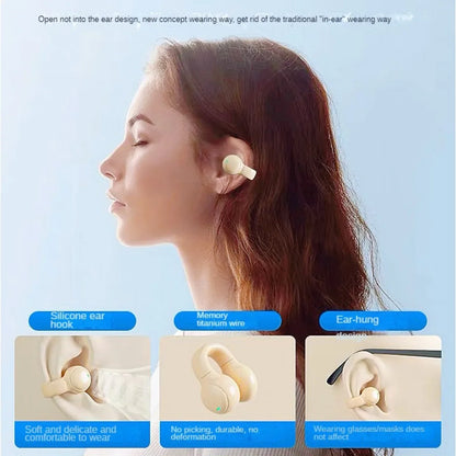 Auriculares Inalámbricos de Conducción Ósea Bluetooth 5.3 – AURICULARES DE GANCHO 5.3